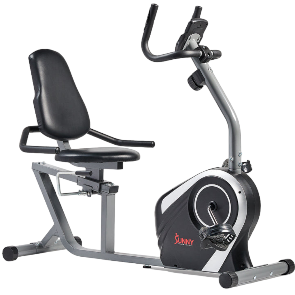 Sunny health and fitness bicicleta recumbente smart sf rb4616s gymsport